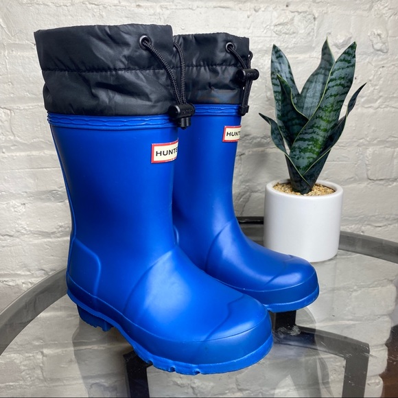 royal blue rain boots